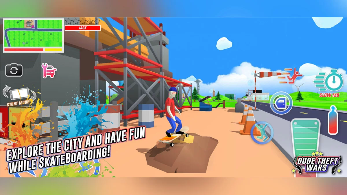 Скриншот из игры Dude Theft Wars - 16