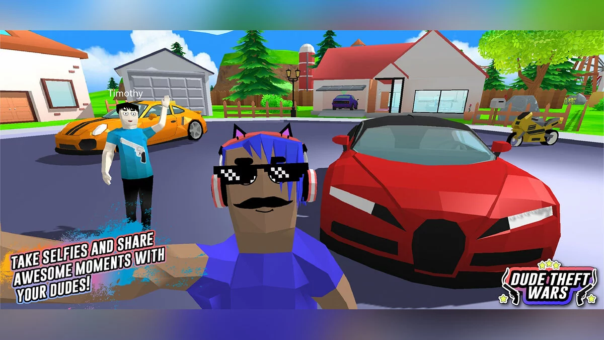 Скриншот из игры Dude Theft Wars - 11