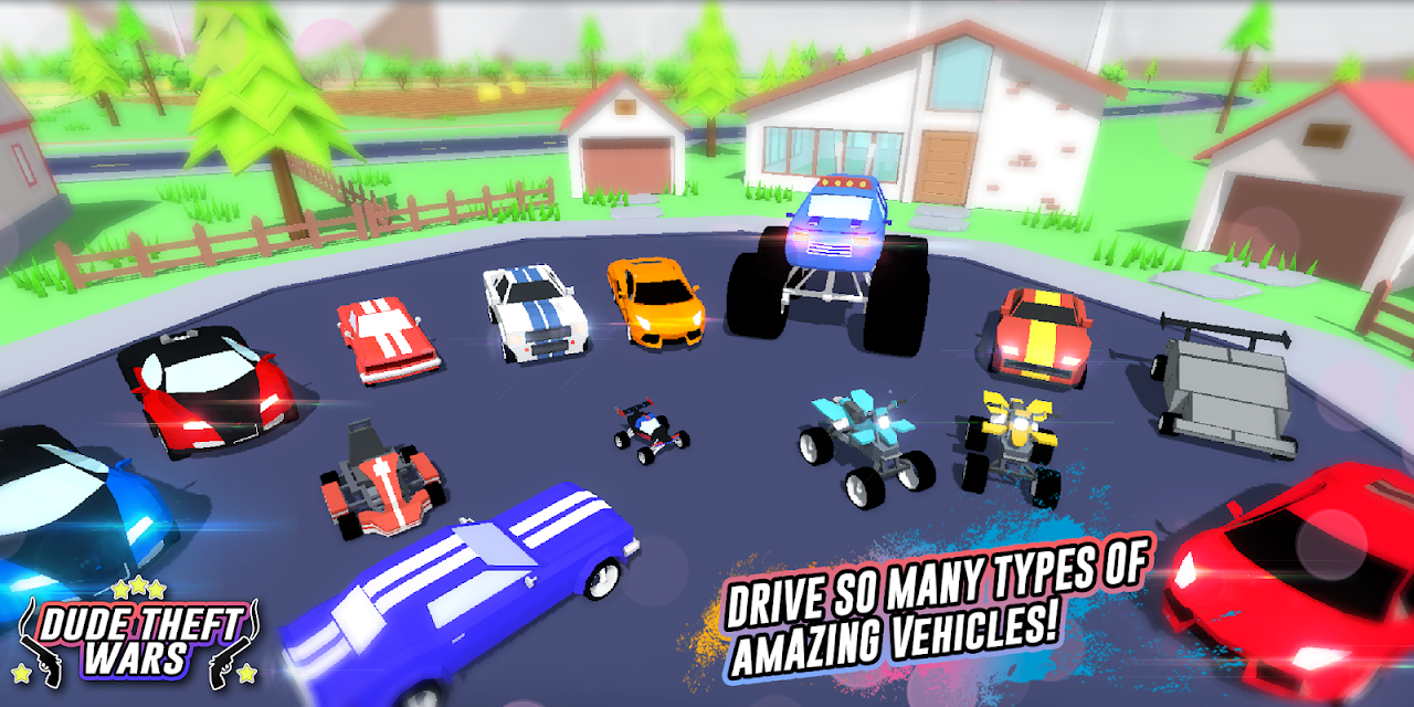 Скриншот из игры Dude Theft Wars - 2