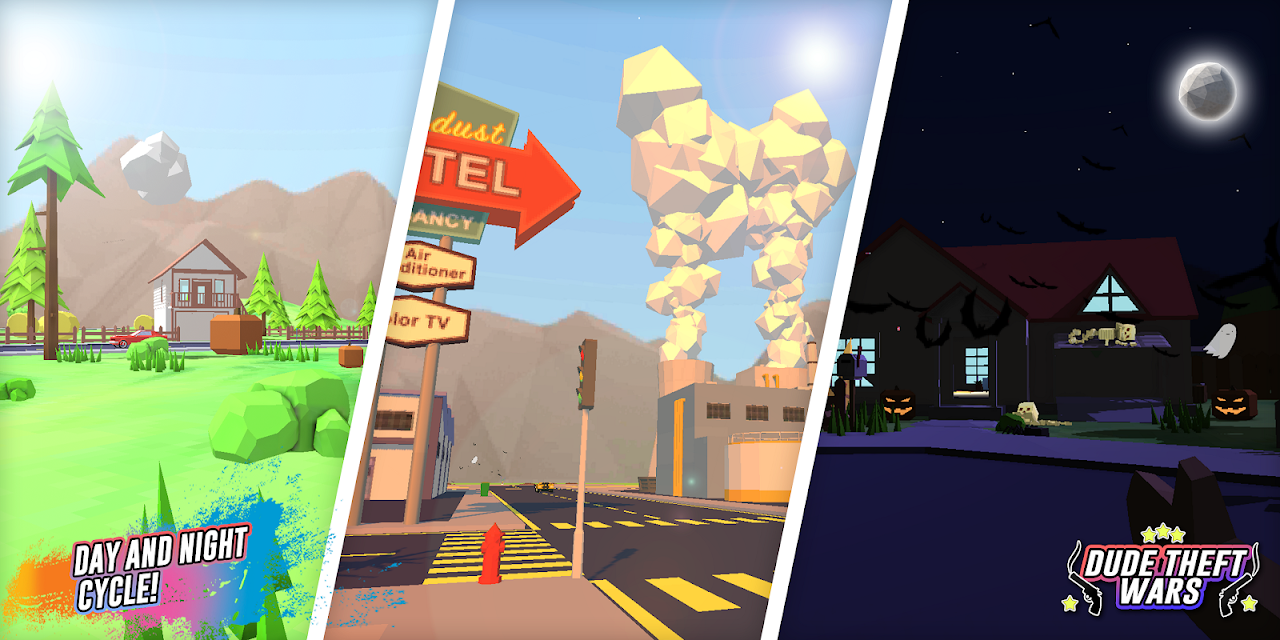 Скриншот из игры Dude Theft Wars - 3