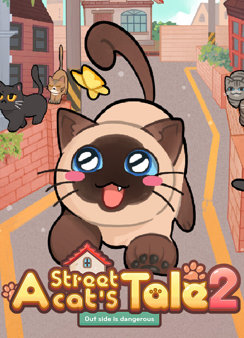 Обложка игры A Street Cat's Tale 2: Outside is Dangerous