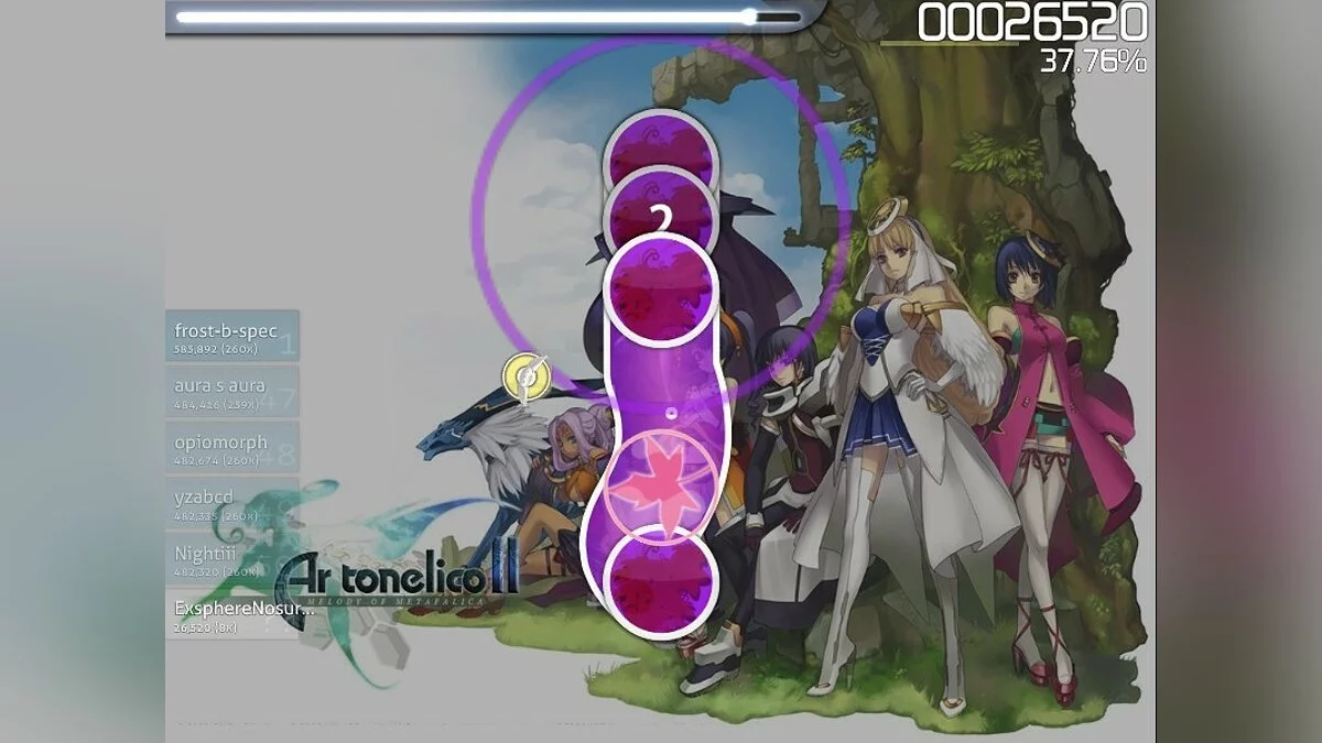 Скриншот из игры Osu! - 16