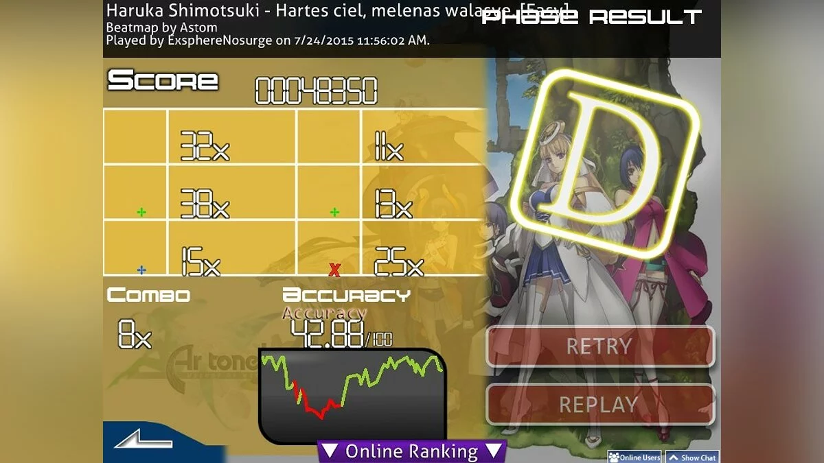 Скриншот из игры Osu! - 17