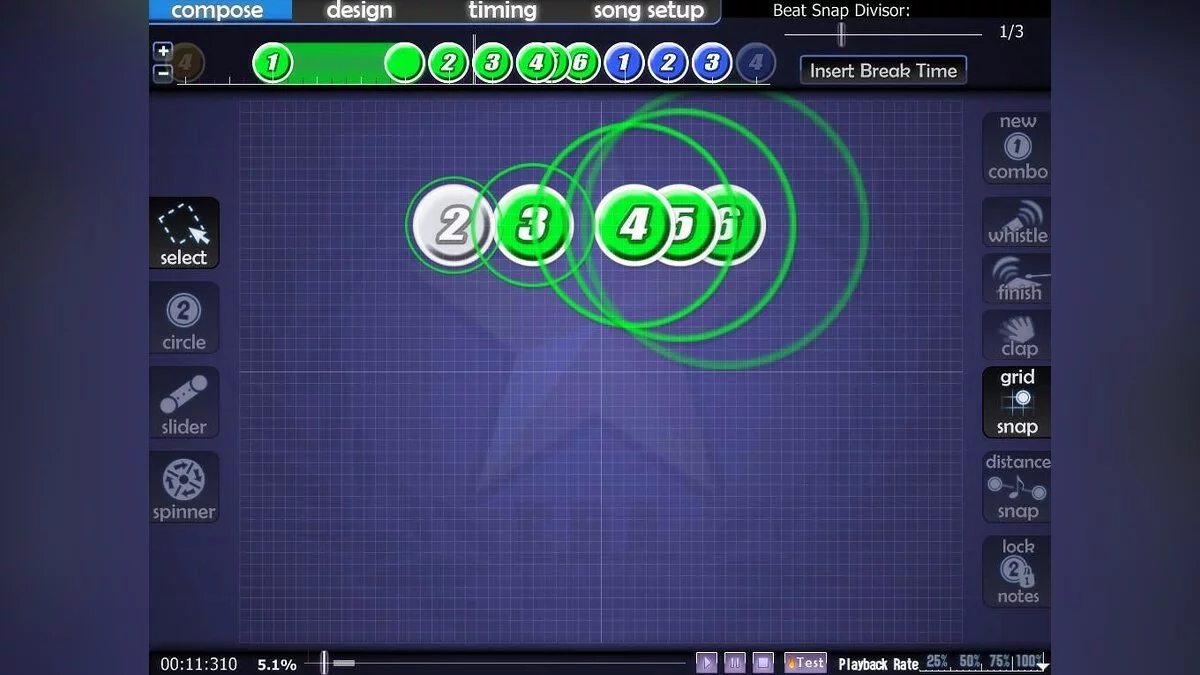 Скриншот из игры Osu! - 6