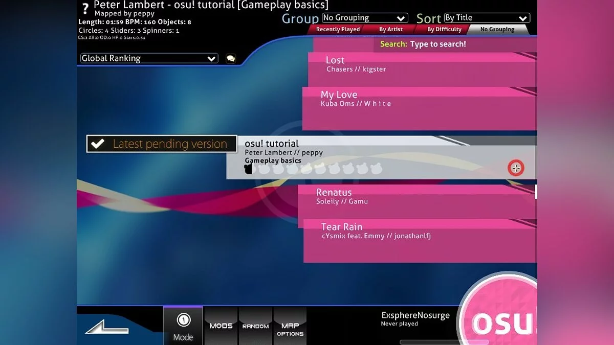 Скриншот из игры Osu! - 14