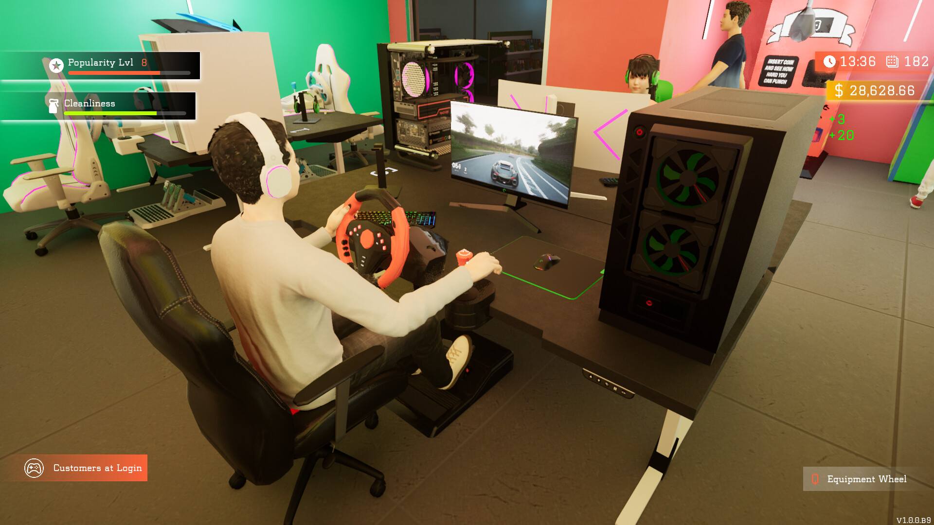 Скриншот из игры Gaming Cafe Simulator - 10