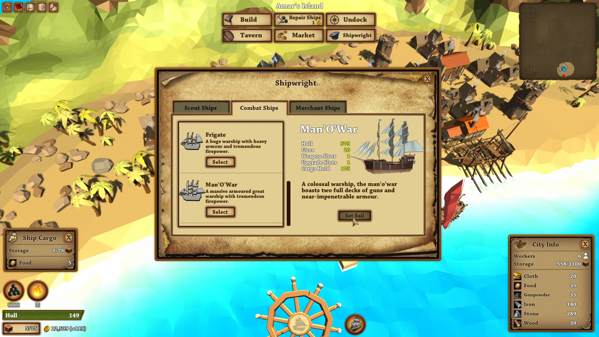 Скриншот из игры Pirates of the Polygon Sea - 18