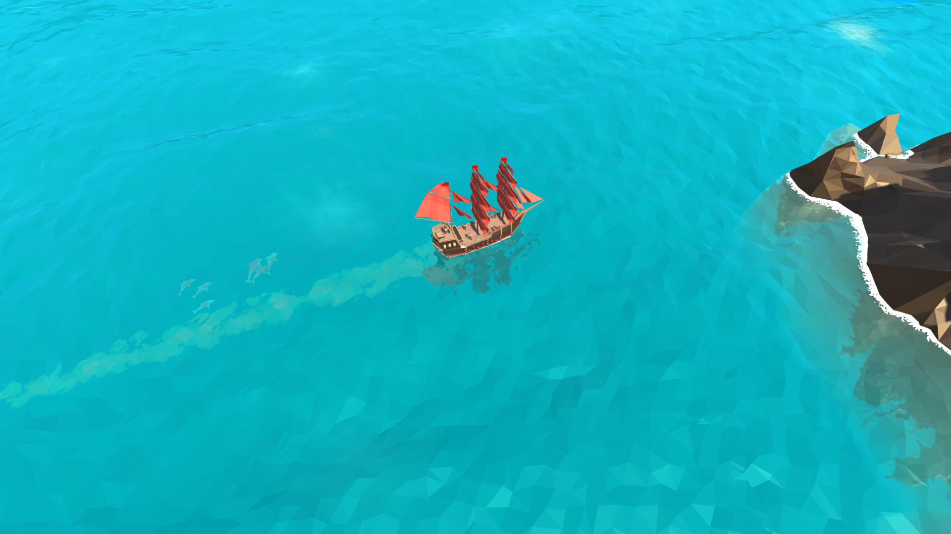 Скриншот из игры Pirates of the Polygon Sea - 27