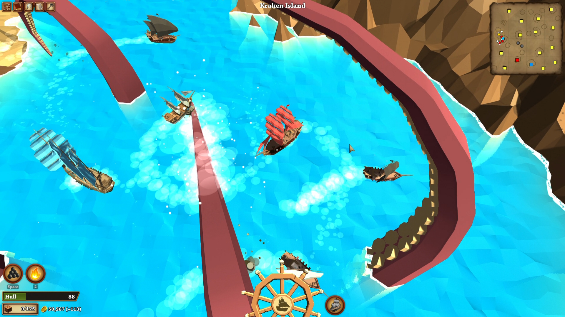 Скриншот из игры Pirates of the Polygon Sea - 13