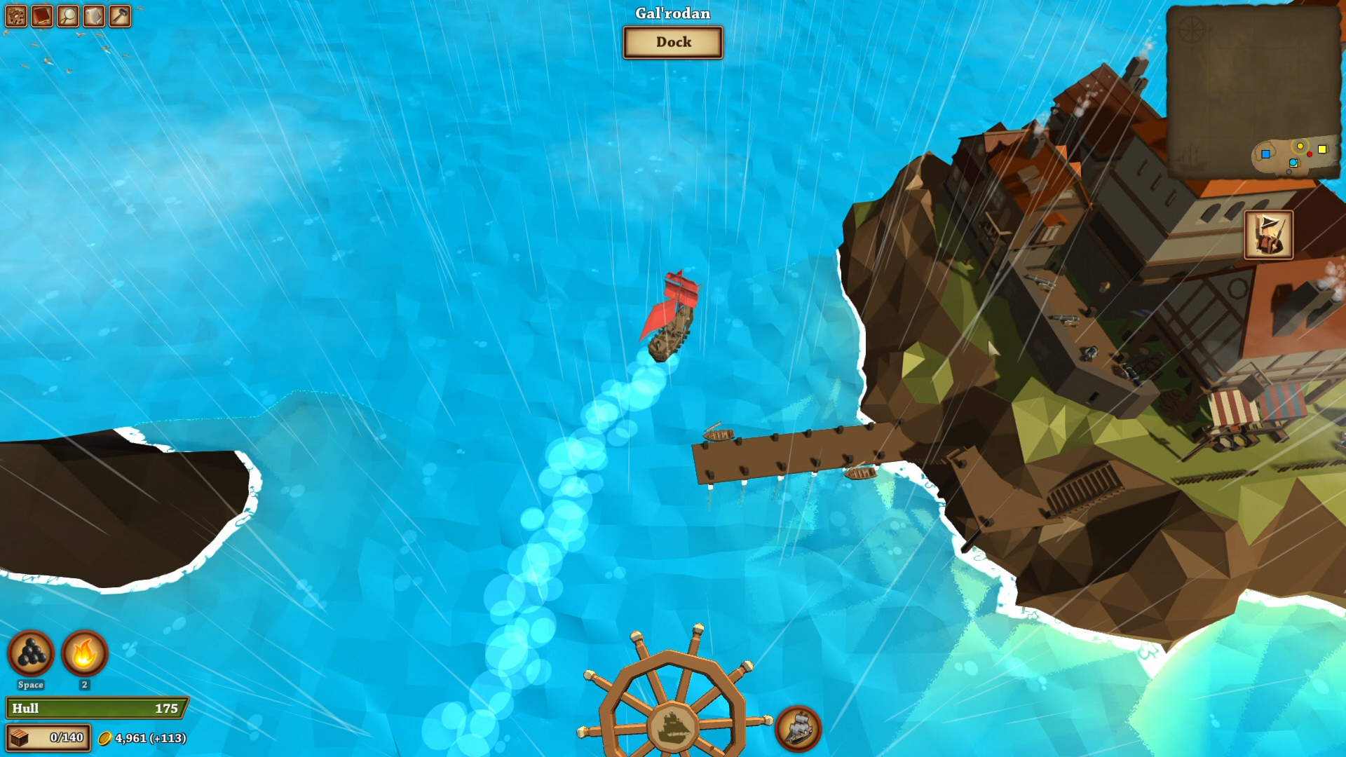 Скриншот из игры Pirates of the Polygon Sea - 10