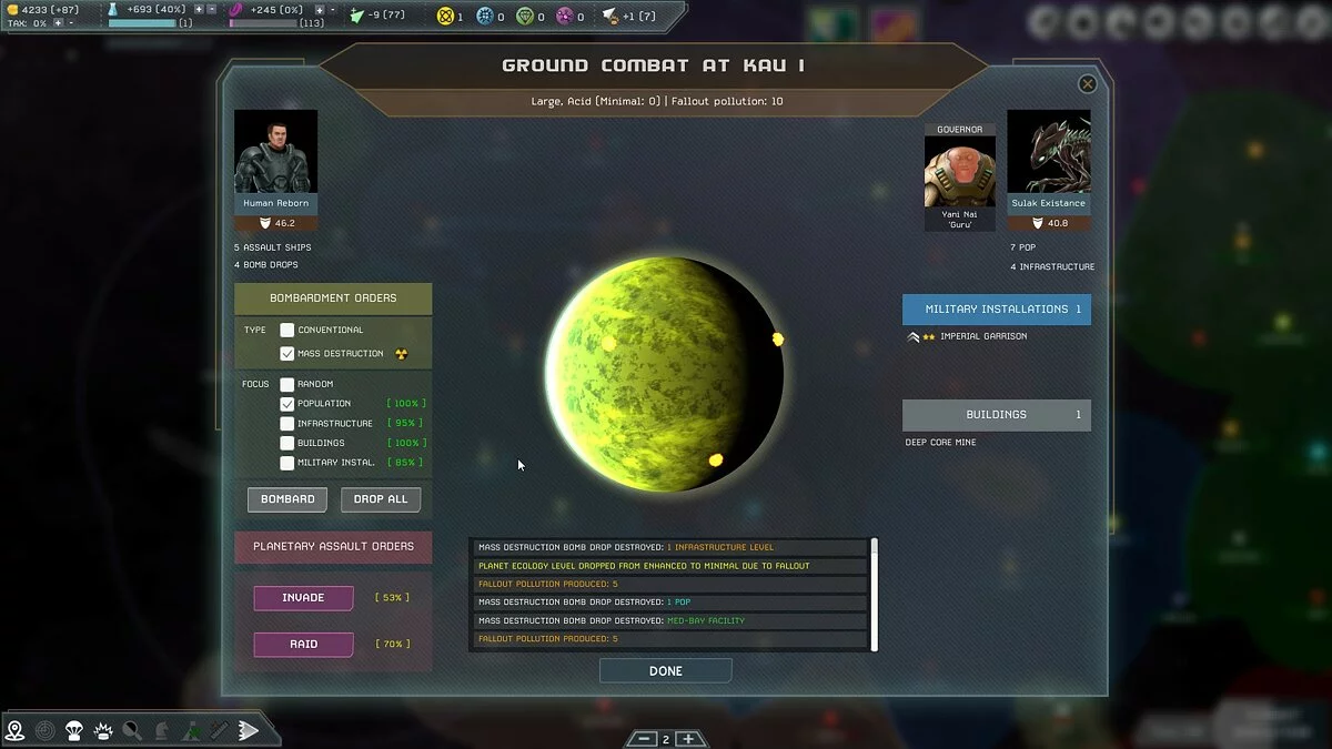 Скриншот из игры Interstellar Space: Genesis - 25