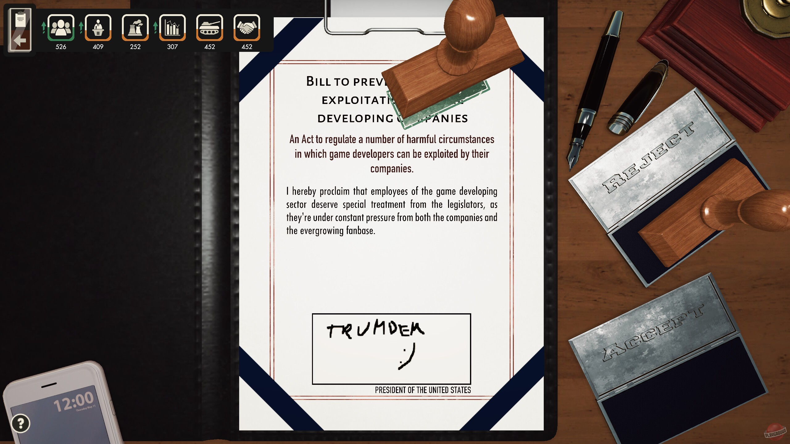 Скриншот из игры I am Your President - 33