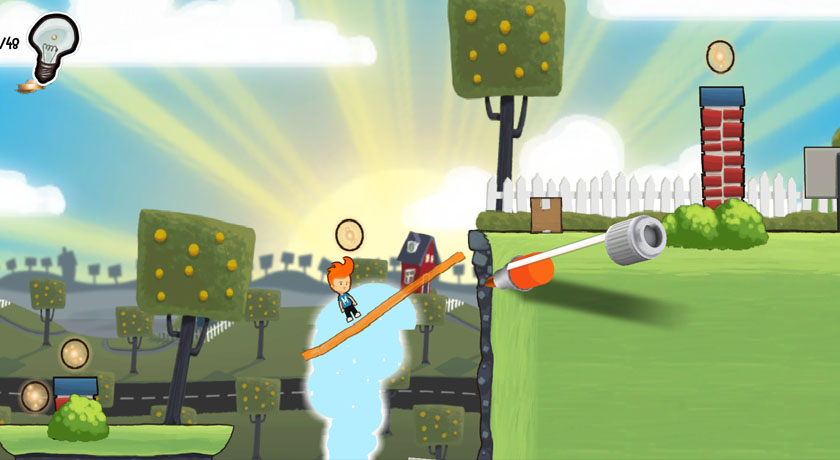 Скриншот из игры Max & the Magic Marker - 12