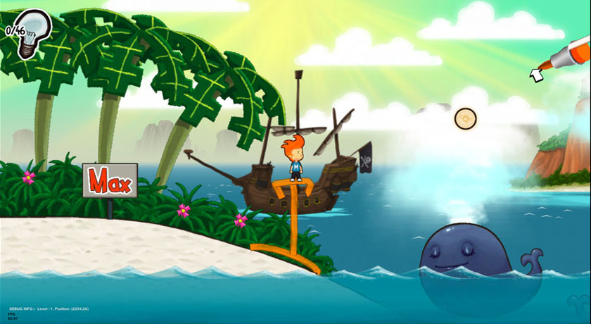Скриншот из игры Max & the Magic Marker - 72