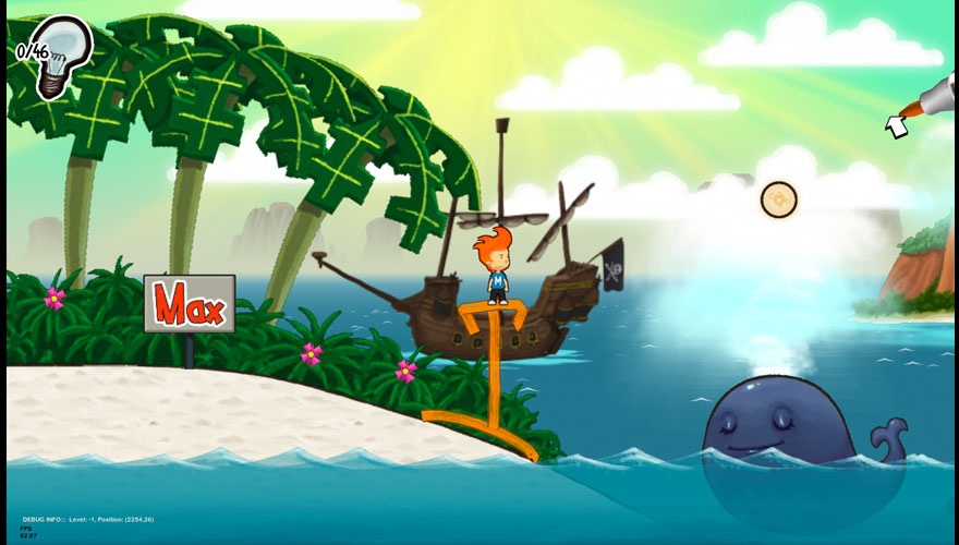 Скриншот из игры Max & the Magic Marker - 57