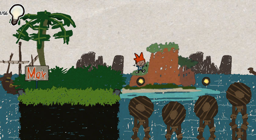 Скриншот из игры Max & the Magic Marker - 48