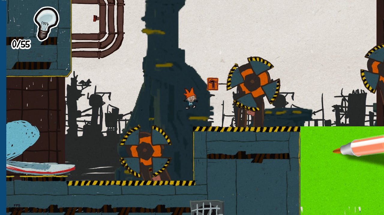 Скриншот из игры Max & the Magic Marker - 68