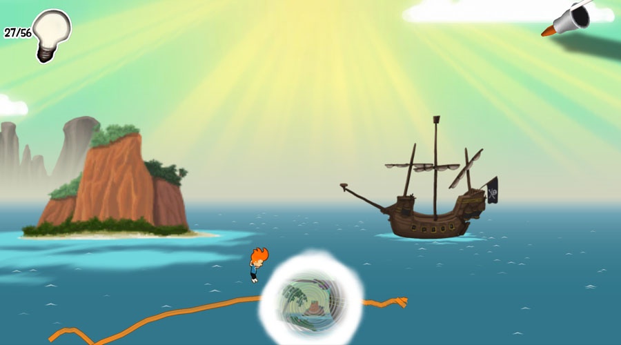 Скриншот из игры Max & the Magic Marker - 5