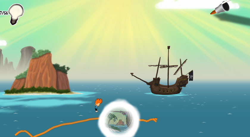 Скриншот из игры Max & the Magic Marker - 61