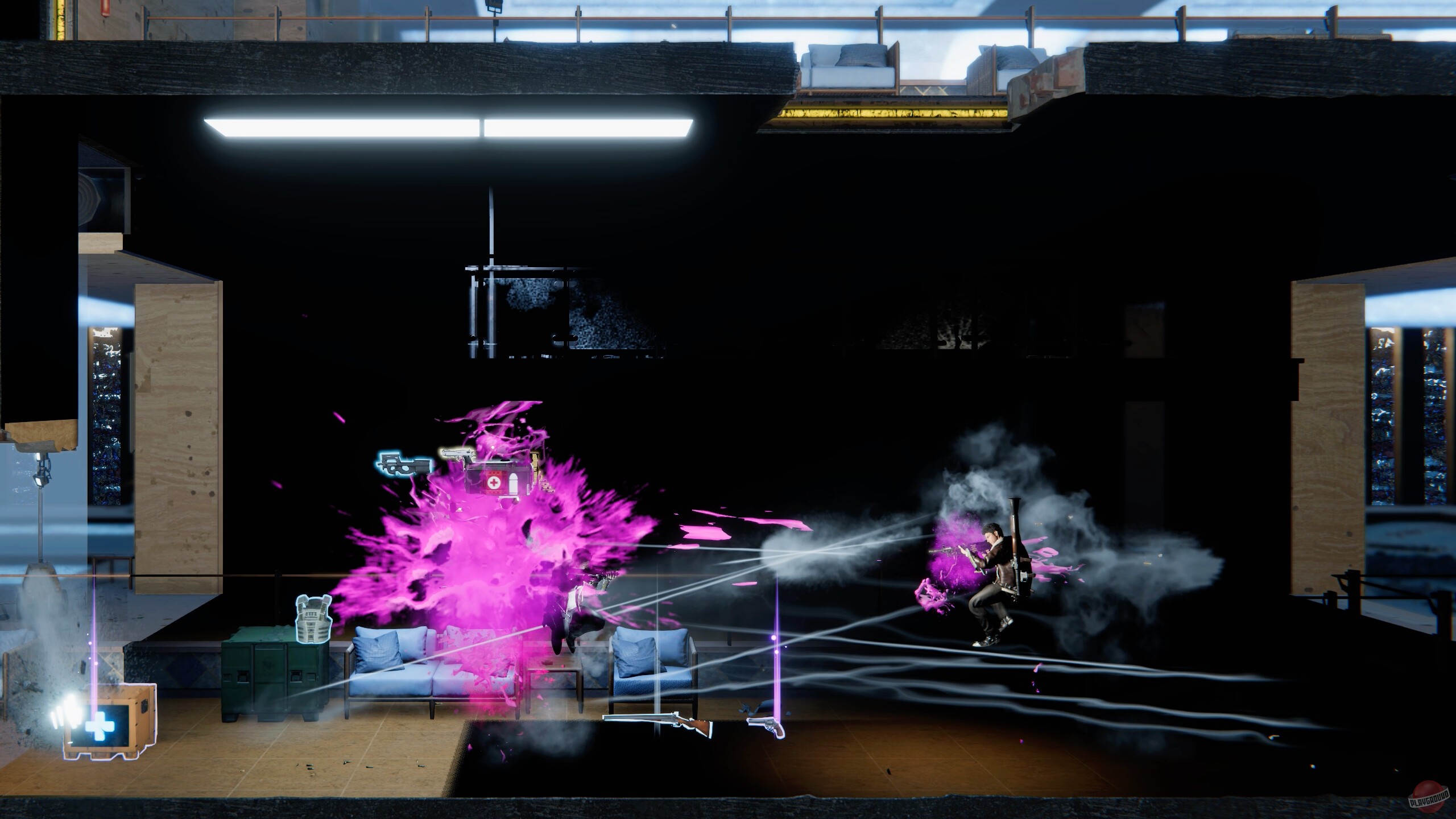 Скриншот из игры Side Bullet - 25