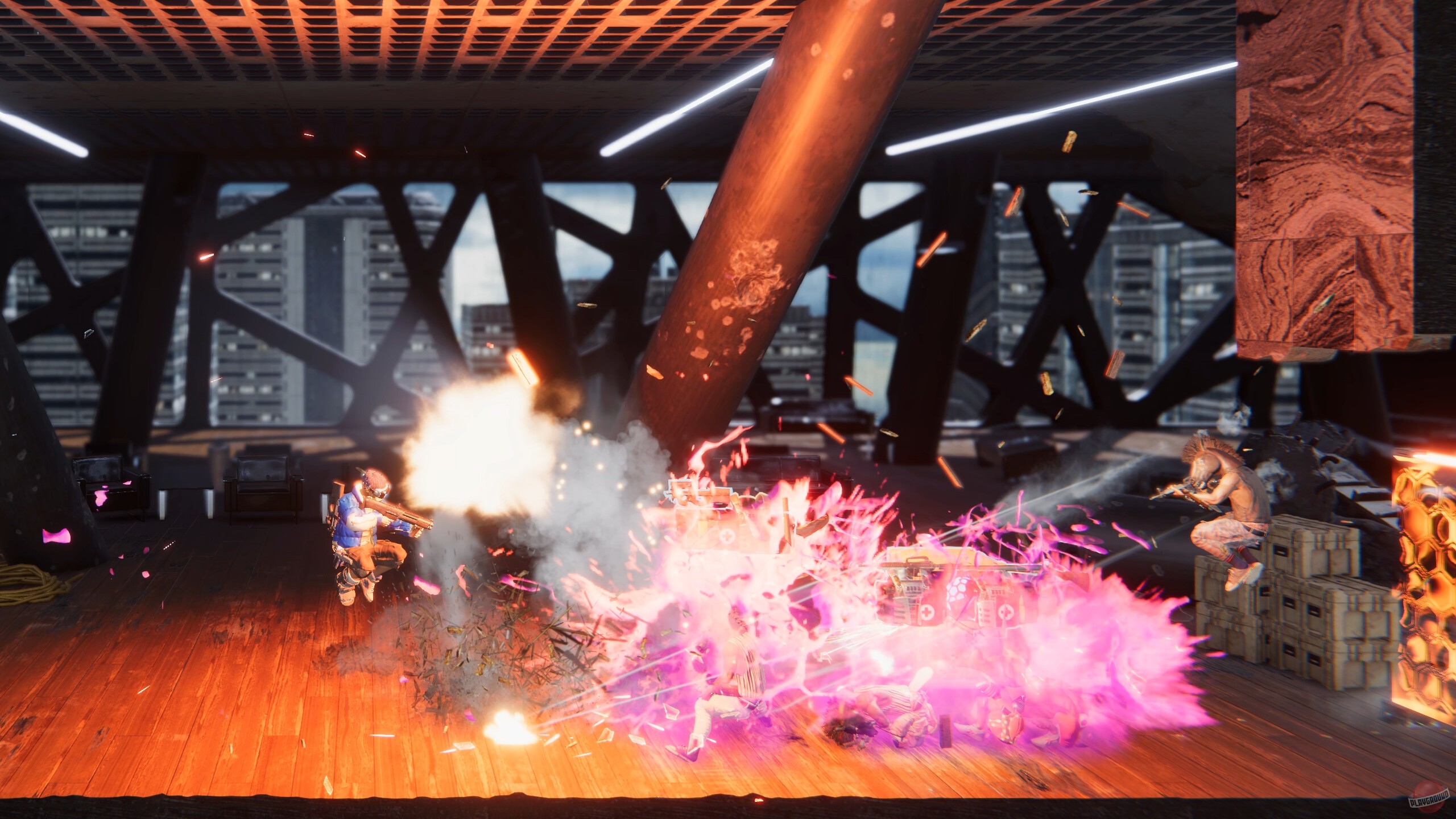 Скриншот из игры Side Bullet - 15