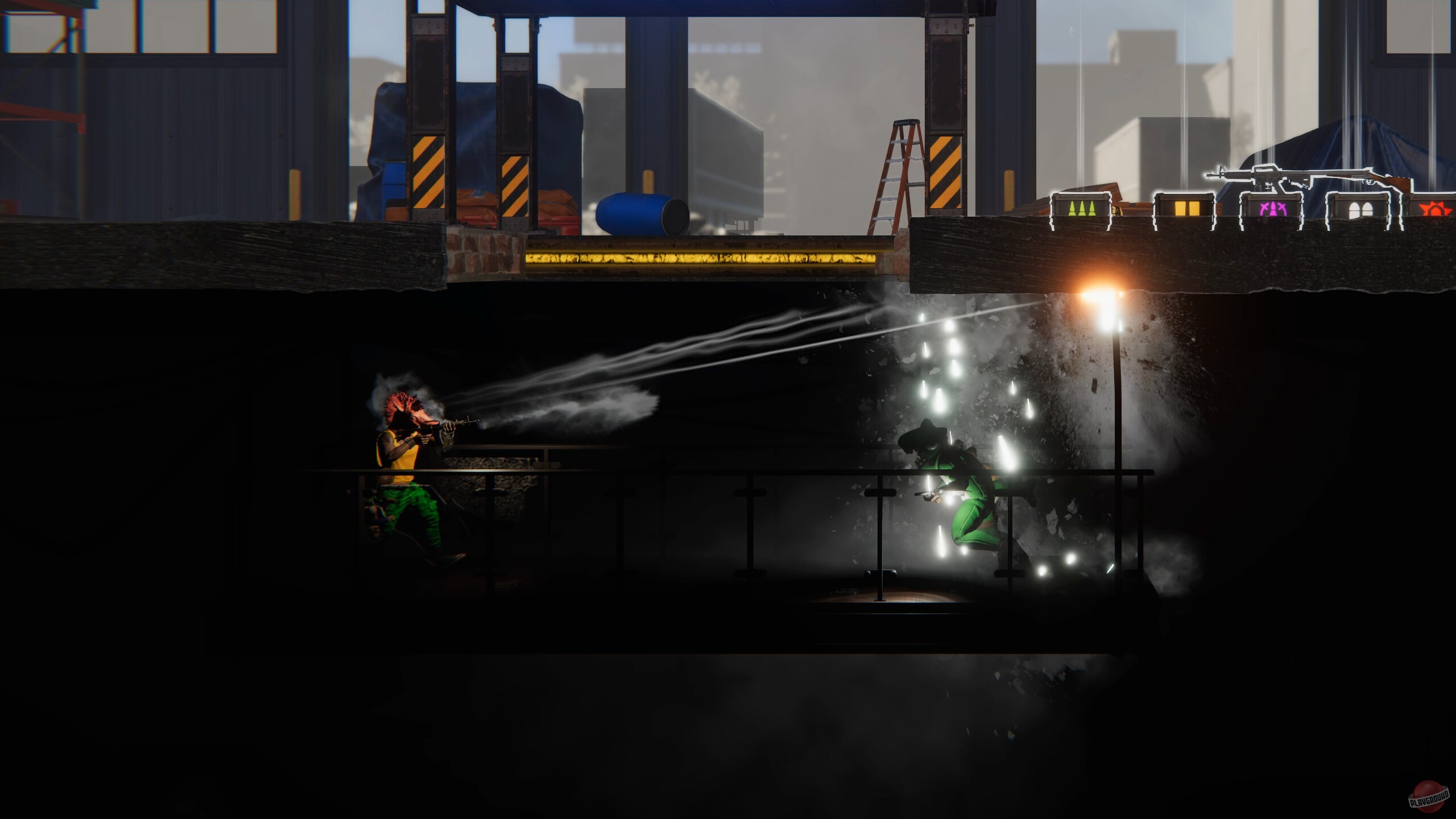 Скриншот из игры Side Bullet - 28