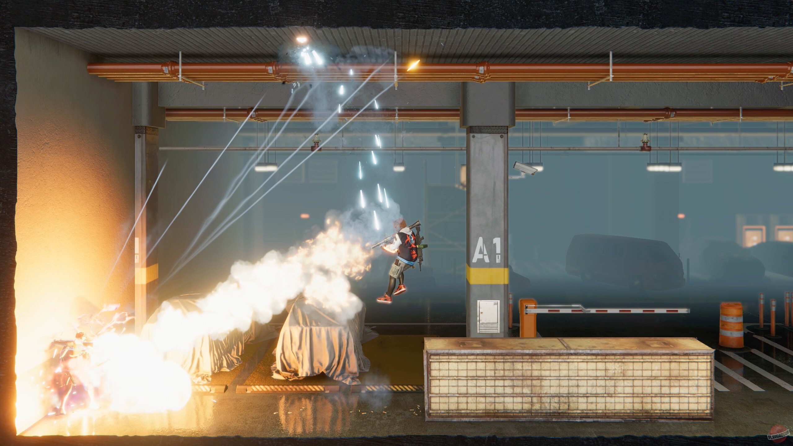 Скриншот из игры Side Bullet - 24