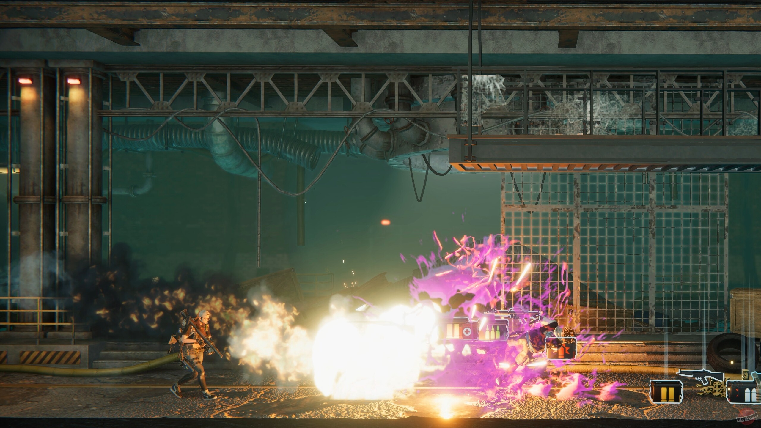 Скриншот из игры Side Bullet - 3