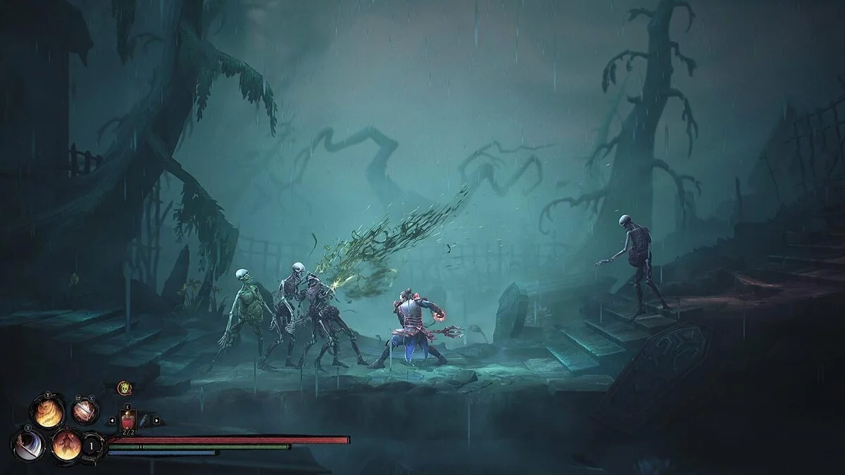 Скриншот из игры Mandragora: Whispers of the Witch Tree - 8