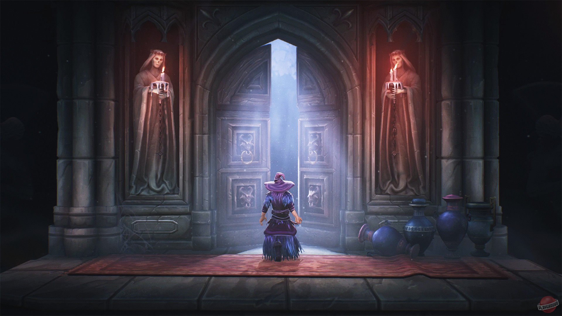 Скриншот из игры Mandragora: Whispers of the Witch Tree - 11