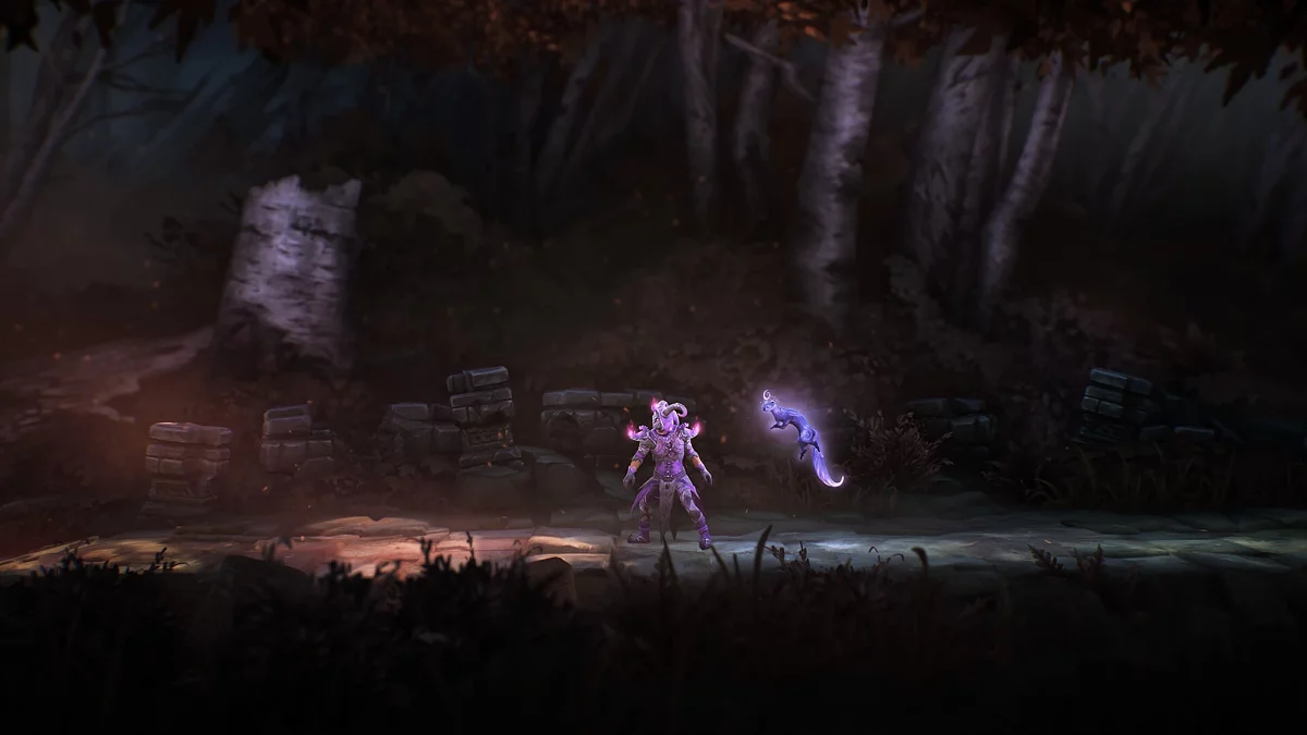 Скриншот из игры Mandragora: Whispers of the Witch Tree - 5