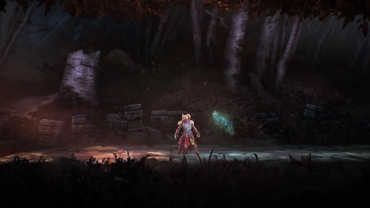Скриншот из игры Mandragora: Whispers of the Witch Tree - 25