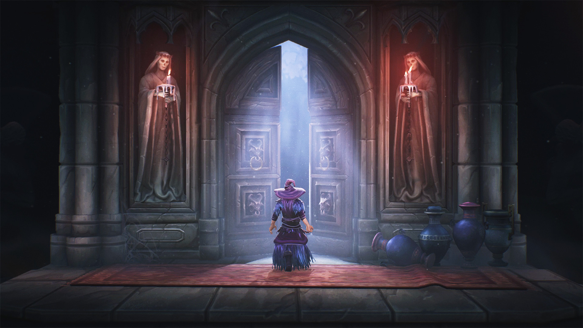 Скриншот из игры Mandragora: Whispers of the Witch Tree - 13