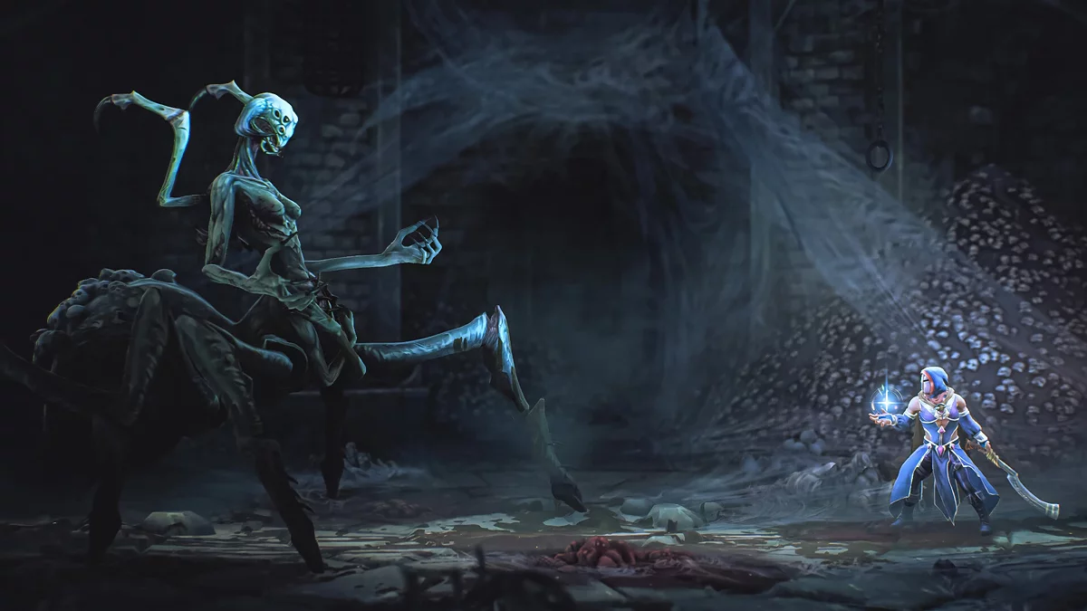 Скриншот из игры Mandragora: Whispers of the Witch Tree - 16