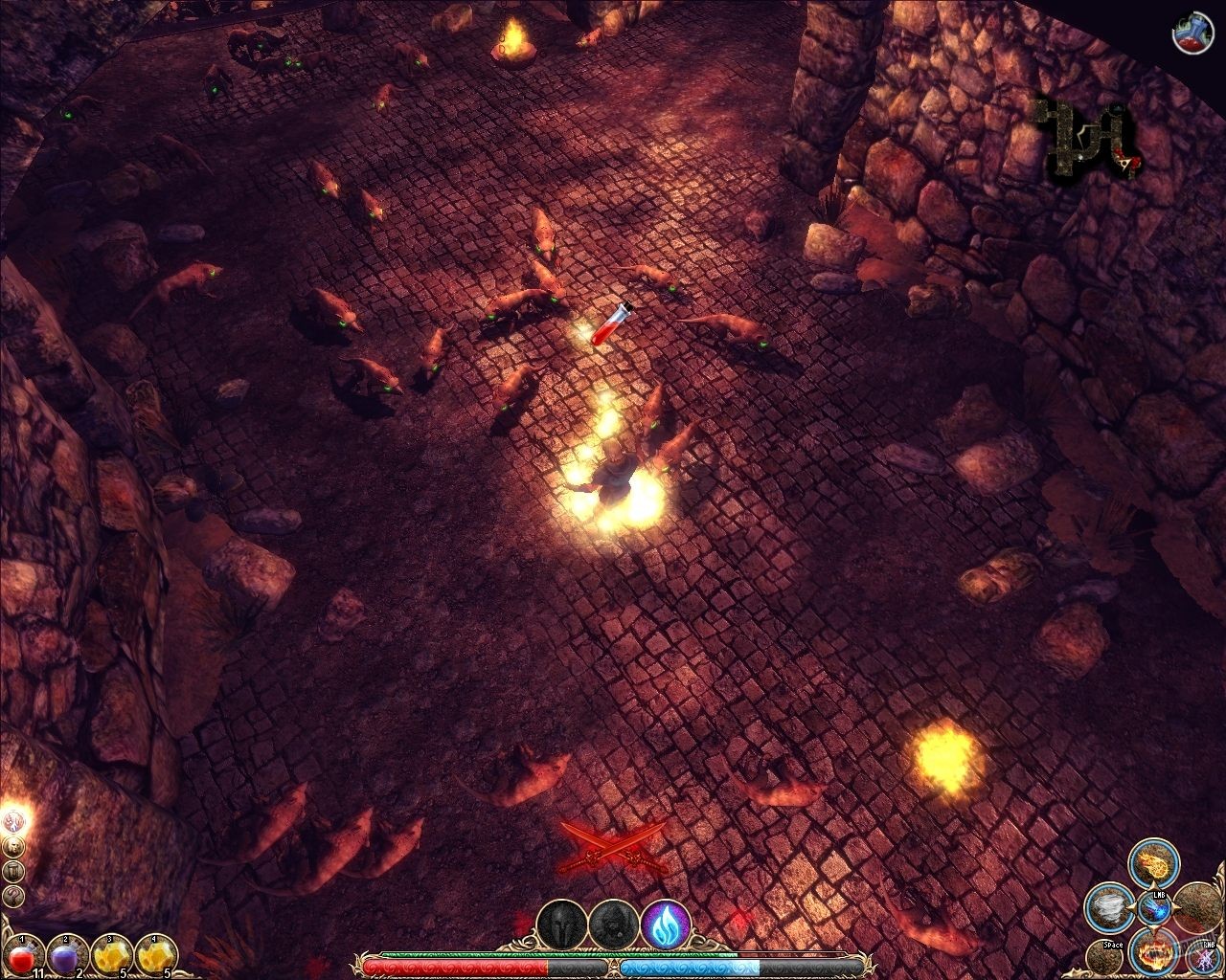 Скриншот из игры Алмазный меч, деревянный меч (2008) - 14