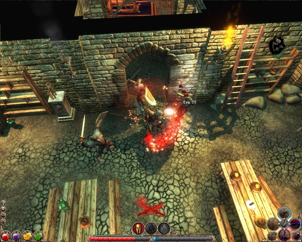 Скриншот из игры Алмазный меч, деревянный меч (2008) - 6