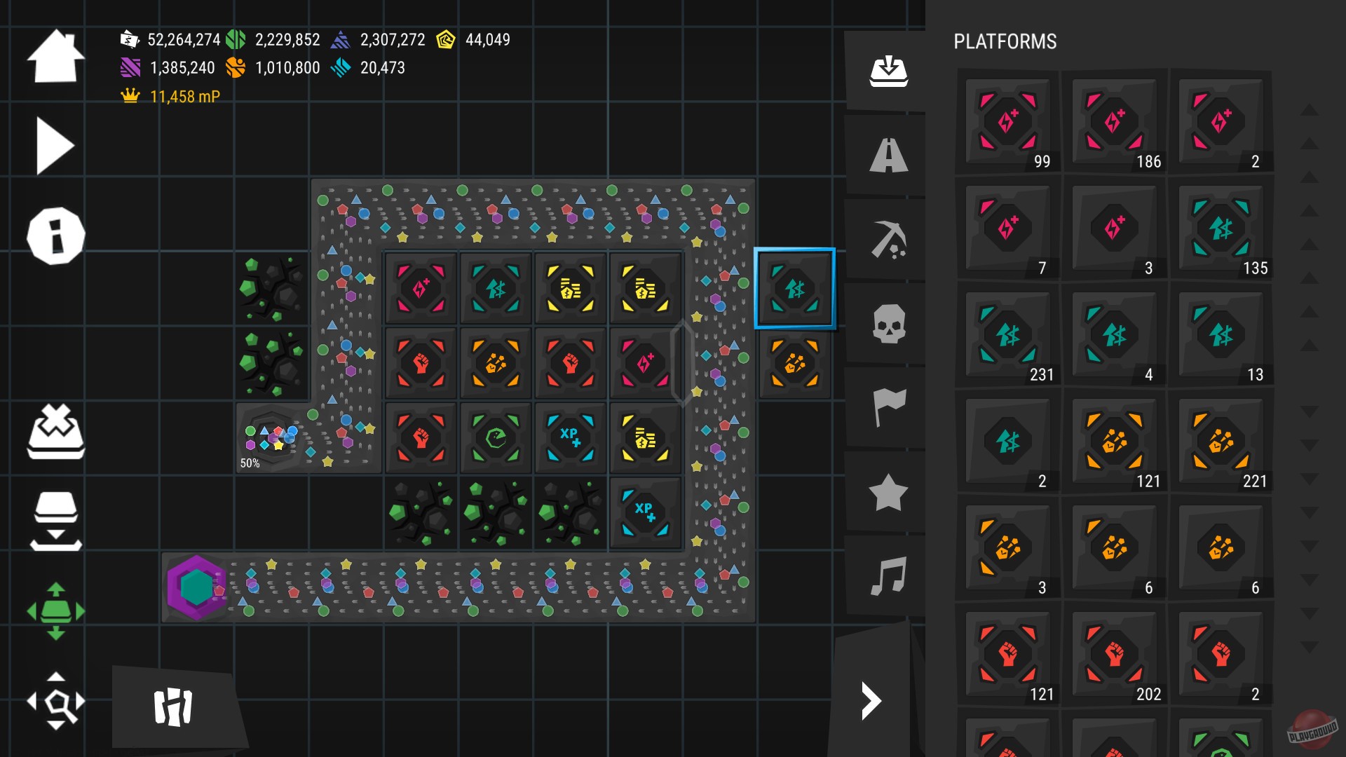 Скриншот из игры Infinitode 2 - Infinite Tower Defense - 7