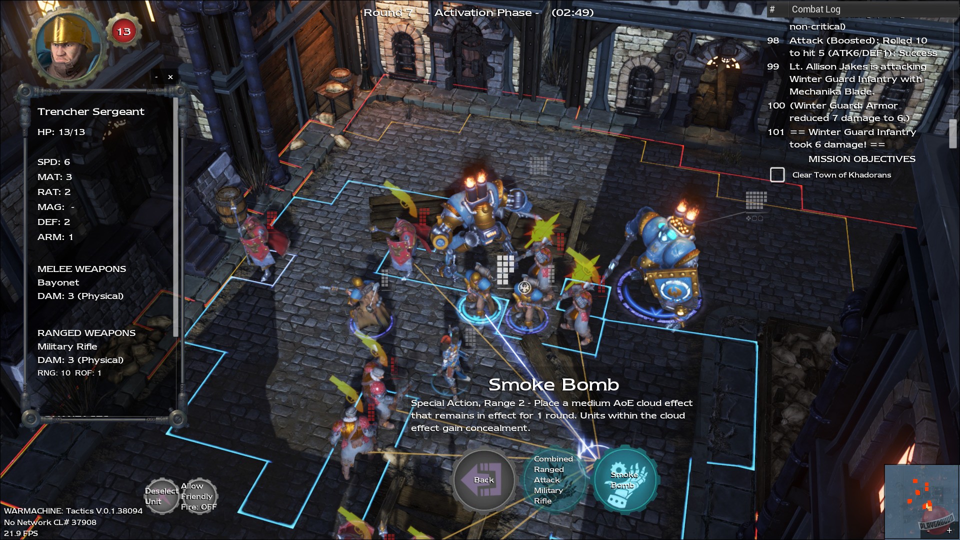 Скриншот из игры Warmachine: Tactics - 31