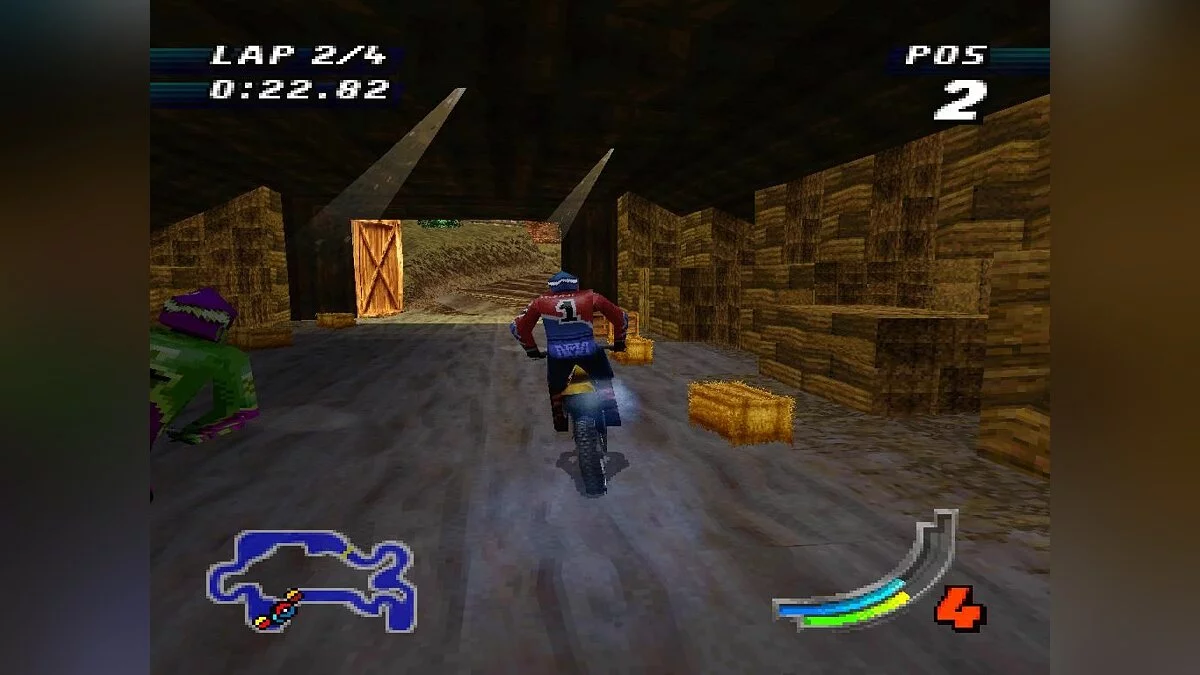 Скриншот из игры Jeremy McGrath Supercross 98 - 7