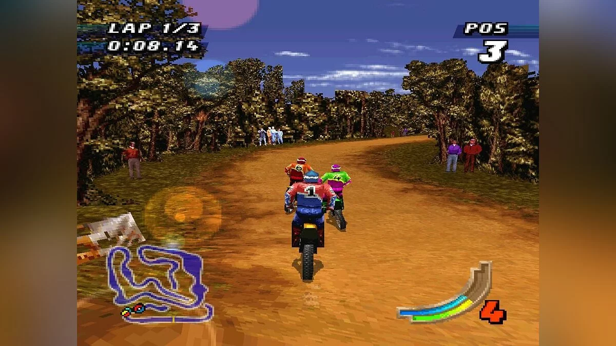 Скриншот из игры Jeremy McGrath Supercross 98 - 5