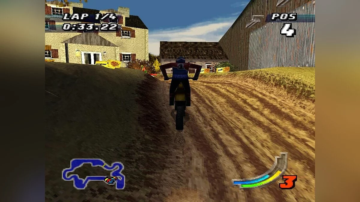 Скриншот из игры Jeremy McGrath Supercross 98 - 2