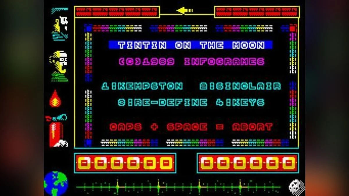 Скриншот из игры Tintin on the Moon - 5