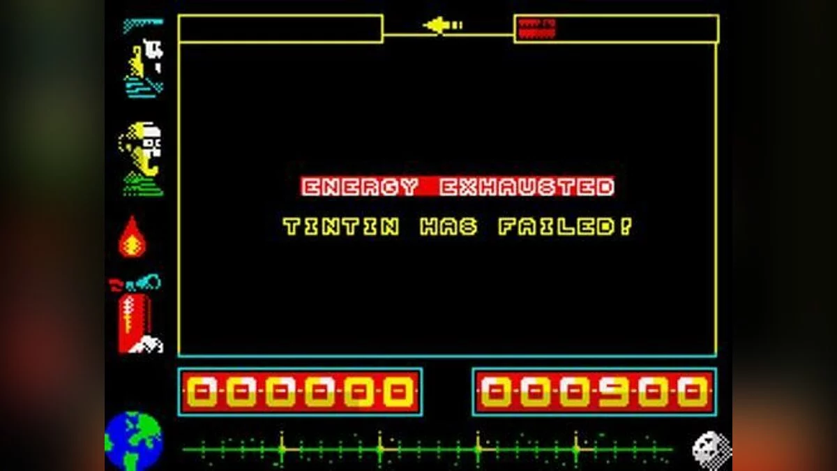 Скриншот из игры Tintin on the Moon - 7