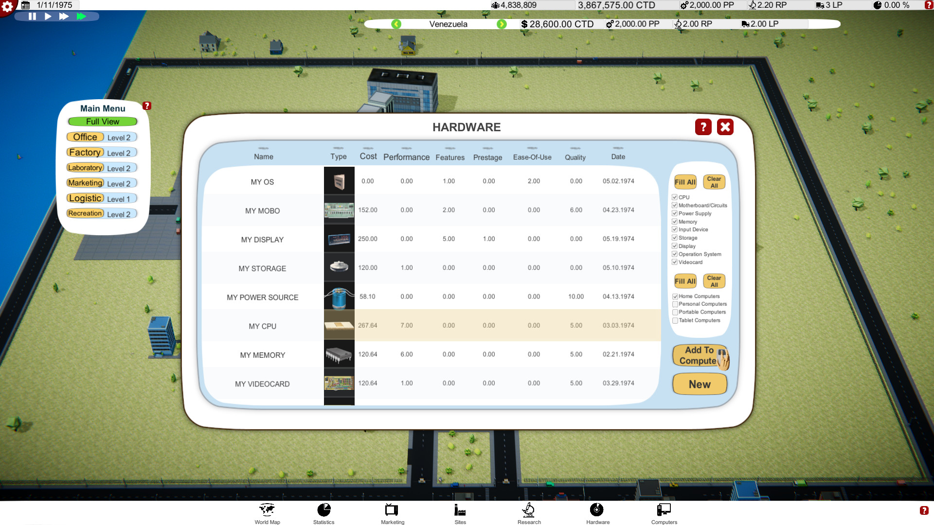 Скриншот из игры Computer Tycoon - 29