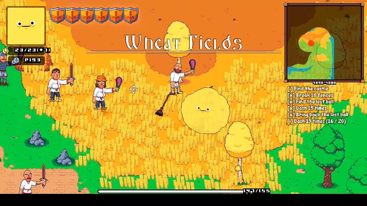 Скриншот из игры Breadborn - 4