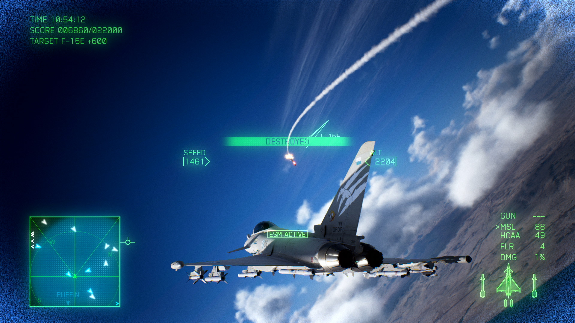Скриншот из игры Ace Combat 7: Skies Unknown - Unexpected Visitor - 18