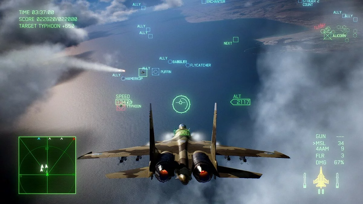 Скриншот из игры Ace Combat 7: Skies Unknown - Unexpected Visitor - 17