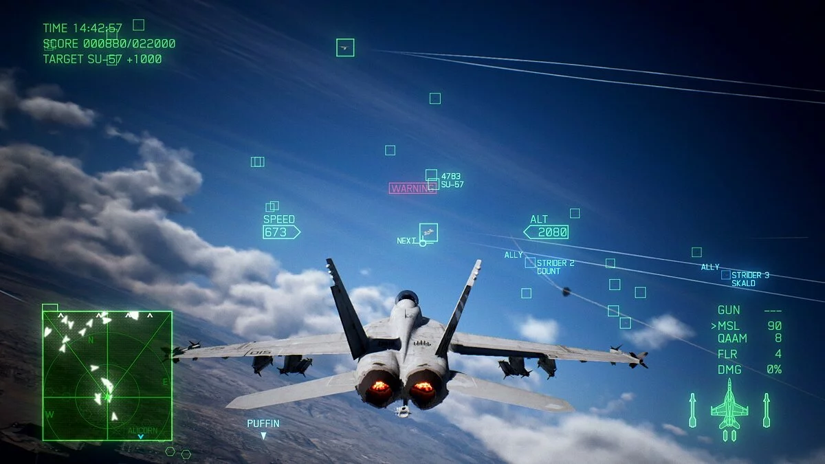 Скриншот из игры Ace Combat 7: Skies Unknown - Unexpected Visitor - 11