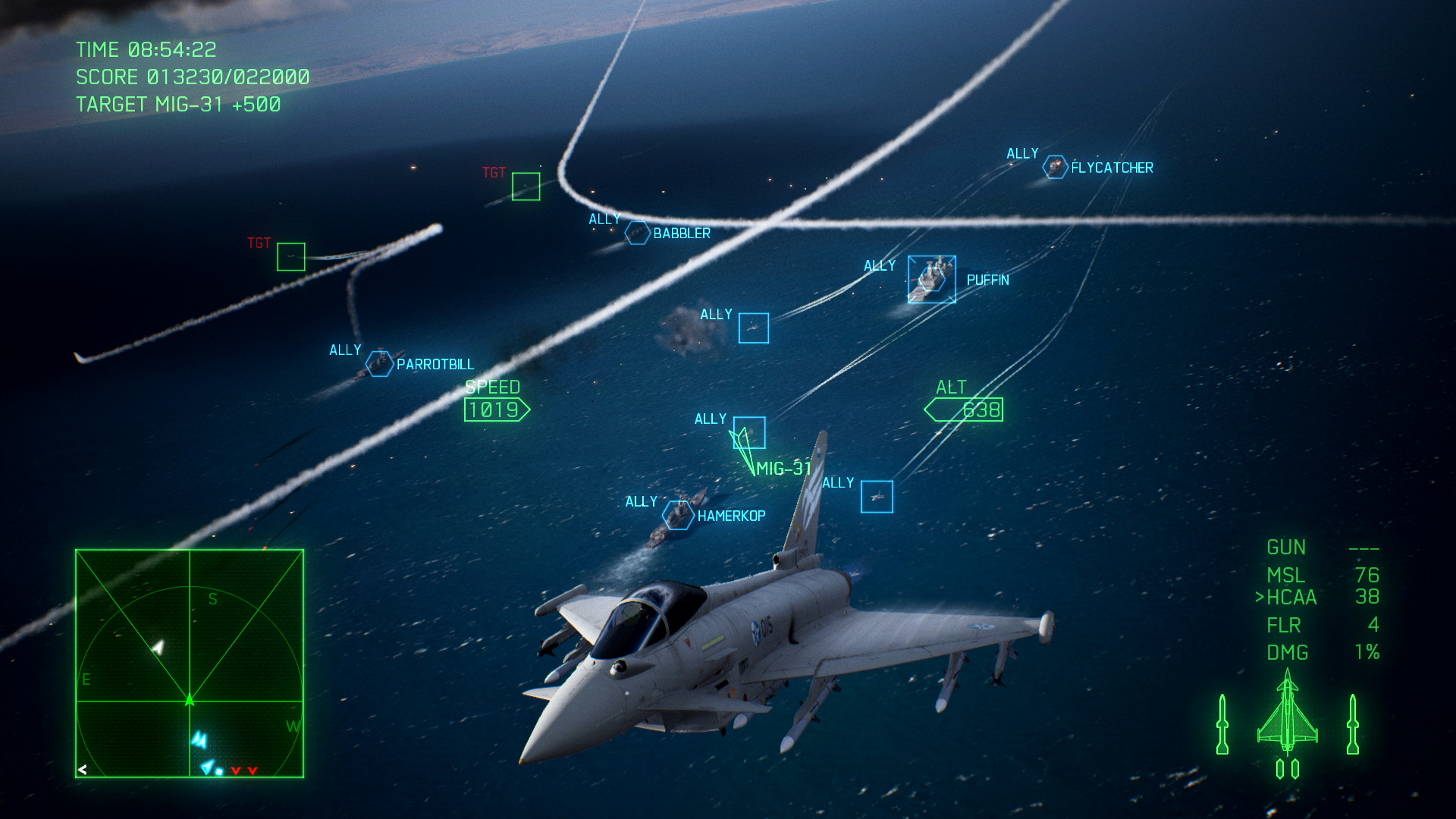 Скриншот из игры Ace Combat 7: Skies Unknown - Unexpected Visitor - 5