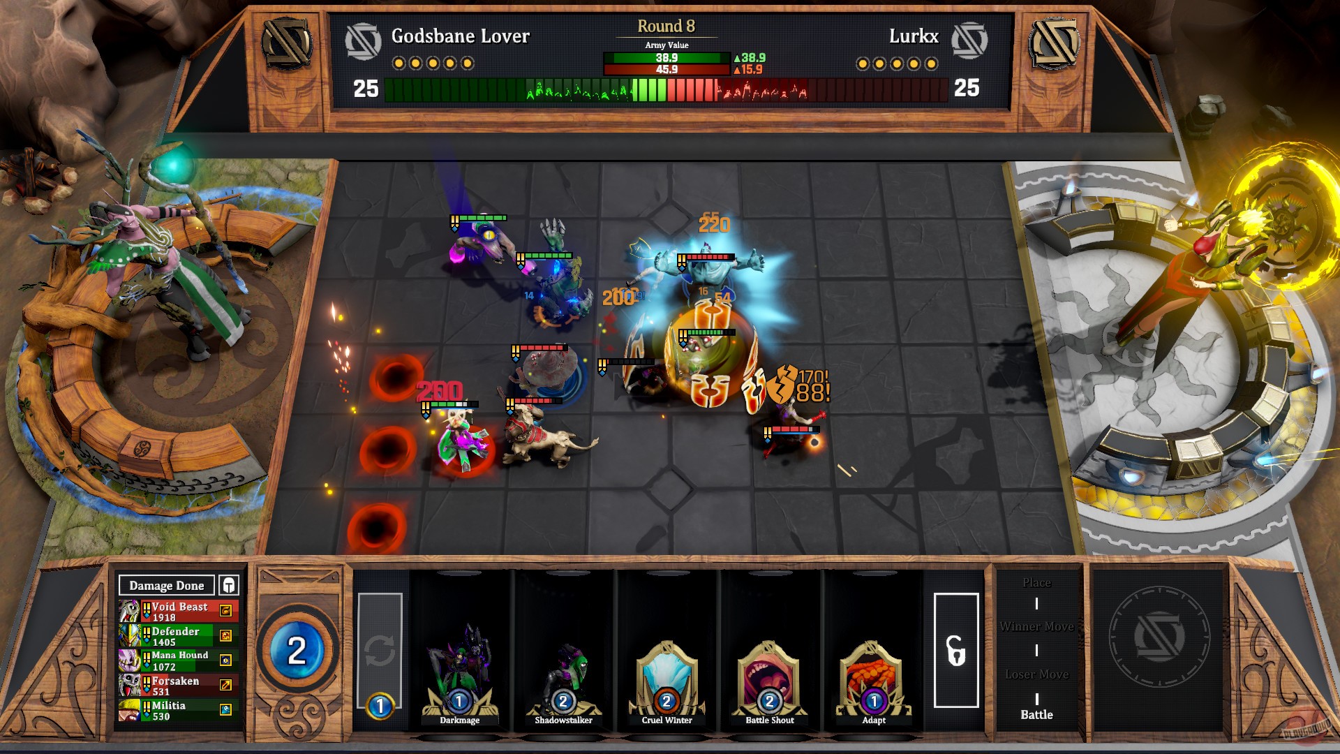 Скриншот из игры Godsbane - 5